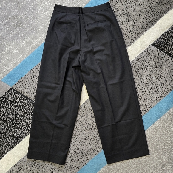 Banana Republic High-Rise Wide-Leg Tuxedo Pant, 8 PETITE, NWT - Picture 3 of 16